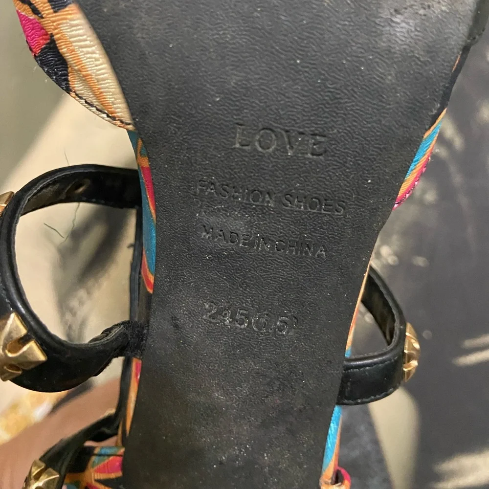 Heels . Size - 245. EUR-39 - Picture 12 of 14